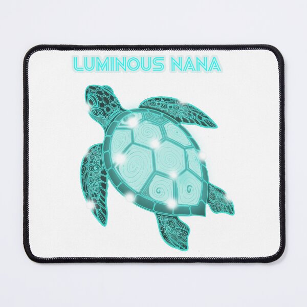 Item preview, Luminous Nana Neon Mandala Sea Turtle designed and sold by zoughlal.