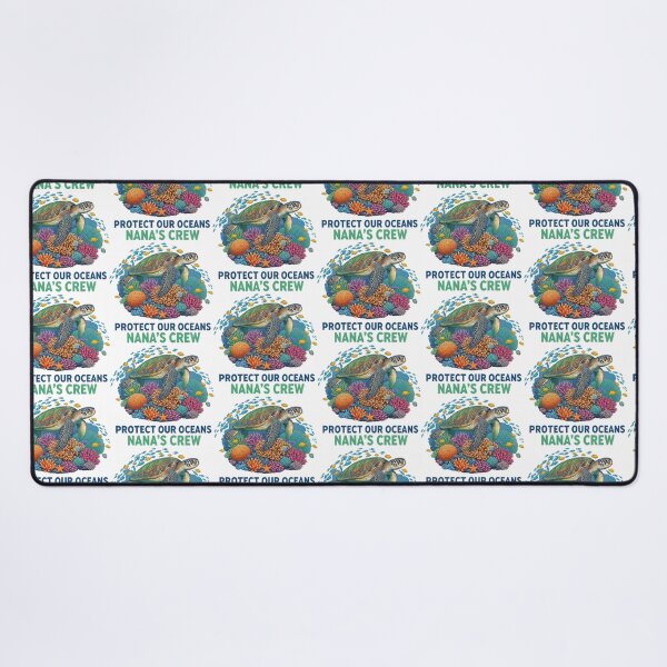 Item preview, Protect Our Oceans Nana's Crew Conservation designed and sold by zoughlal.