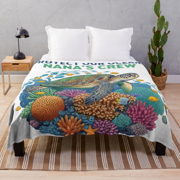 Item preview, Protect Our Oceans Nana's Crew Conservation designed and sold by zoughlal.