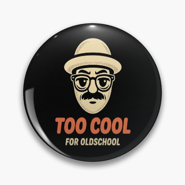 Item preview, Too Cool For Oldschool Grandpa designed and sold by gandebro.