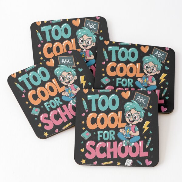Item preview, Too Cool for School Back to School designed and sold by gandebro.
