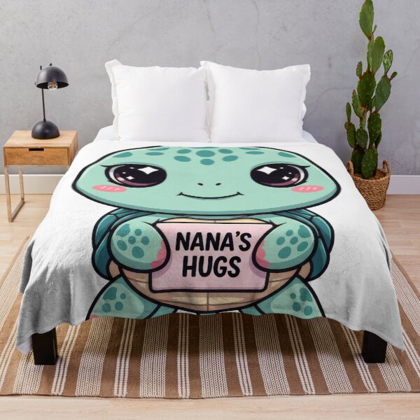 Item preview, Nana's Hugs Cute Chibi Turtle Cartoon designed and sold by zoughlal.