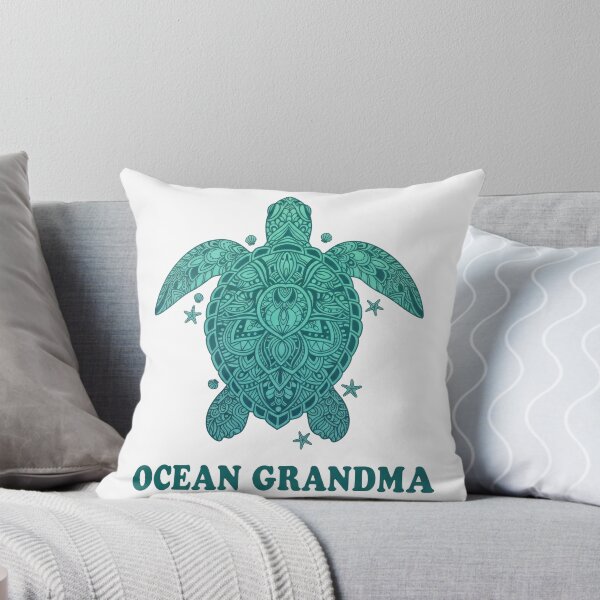 Item preview,  Ocean Grandma Intricate Teal Mandala Art designed and sold by zoughlal.