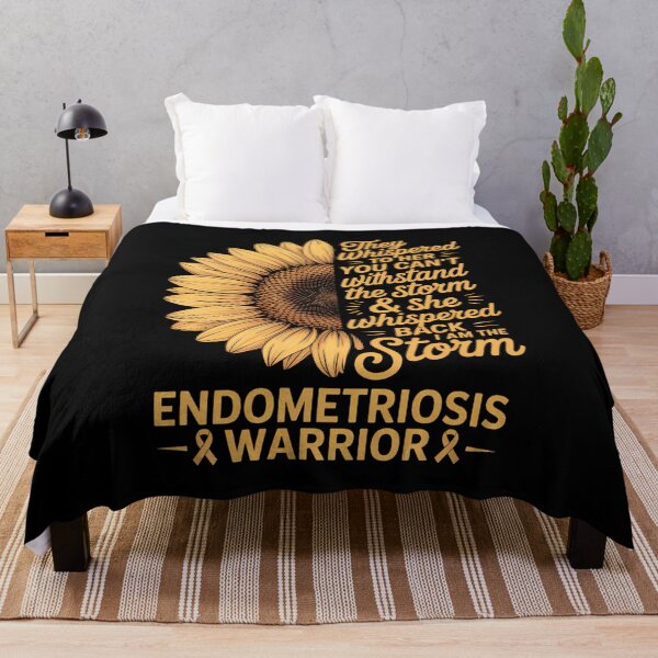 Item preview, Endometriosis Lovers Motivation Flower designed and sold by sterabamineh.