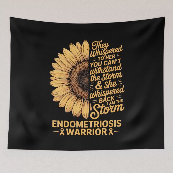 Item preview, Endometriosis Lovers Motivation Flower designed and sold by sterabamineh.