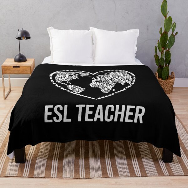 Item preview, ESL Teacher Student Cute Heart Shape English Teacher designed and sold by sterabamineh.