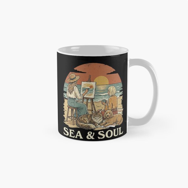 Item preview, Sea and Soul Cockapoo and Maine Coon Cat  designed and sold by RNTStudio.