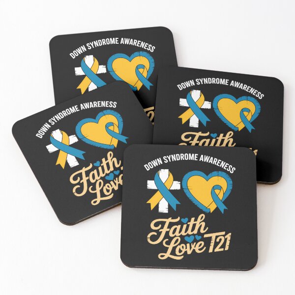 Item preview, Faith Love Down Syndrome Awareness Christian designed and sold by sterabamineh.