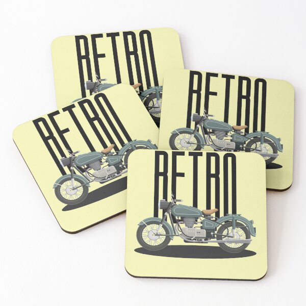 Item preview, Retro MotorcRetro Motorcycle Illustration – Classic Cafe Racer Vintage Bike Artycle Illustration – Classic Cafe Racer Vintage Bike Art designed and sold by RevieusaR.