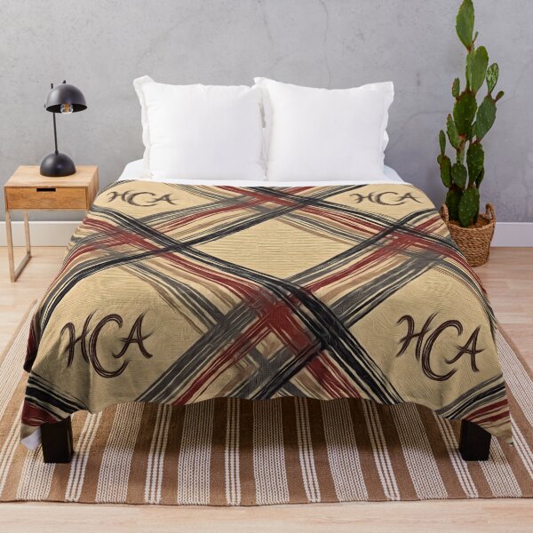 Item preview, Elegant Plaid Monogram Pattern - Classic Tartan Style with HCA Initials designed and sold by Hen-C-Art.
