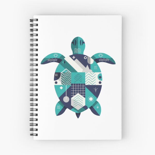 Item preview,  Geometric Abstract Modern Art Sea Turtle designed and sold by zoughlal.