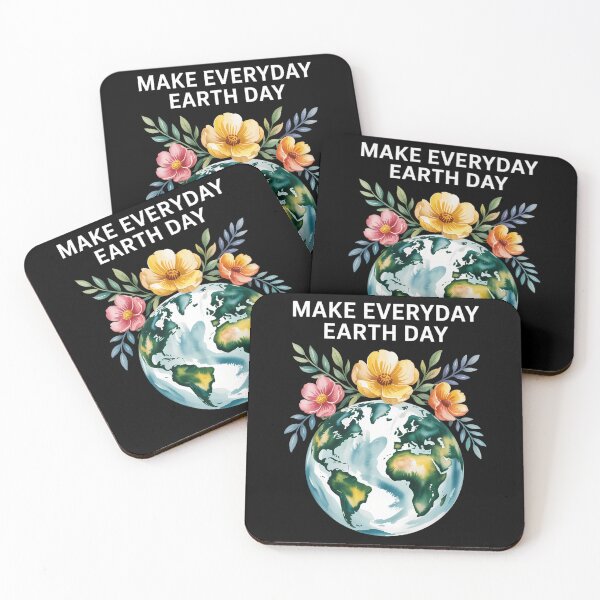 Item preview, Floral Cute Happy Earth Day designed and sold by sterabamineh.