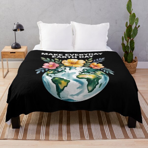 Item preview, Floral Cute Happy Earth Day designed and sold by sterabamineh.
