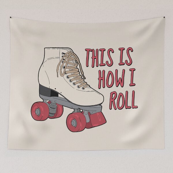 Item preview, This is how I roll 05 | Cream n red designed and sold by MamSelle.
