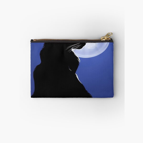 Item preview, A cat with a moon in the background designed and sold by saly55887.