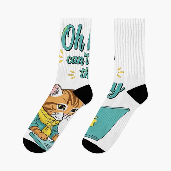 Item preview, Oh Hello I Am Busy Cat | Funny WFH Introvert Humor Design designed and sold by LoveDesignMania.