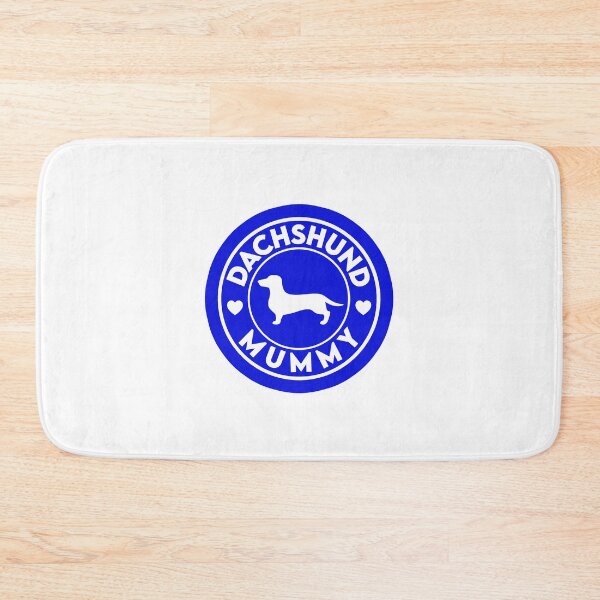Item preview, Dachshund Mummy Sticker - Blue & White designed and sold by LuBarShop.