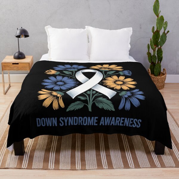 Item preview, Flower Motivational Down Syndrome Awareness designed and sold by sterabamineh.