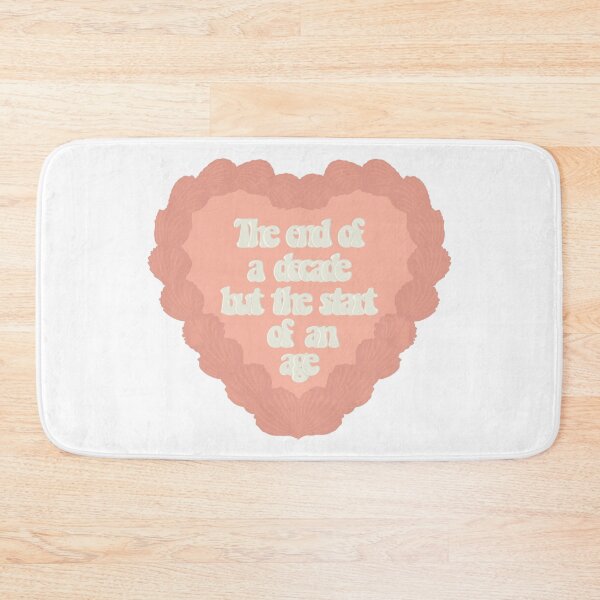 Item preview, The End of a Decade Love Heart Birthday Cake designed and sold by FreeOrca.