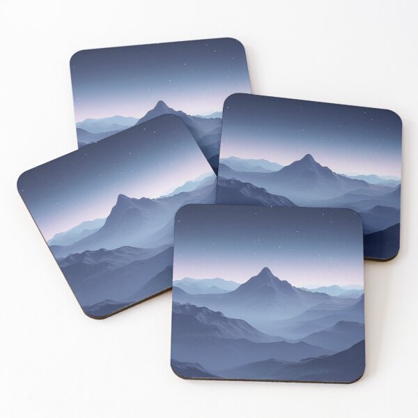 Item preview, Mountain scenery at sunrise designed and sold by saly55887.
