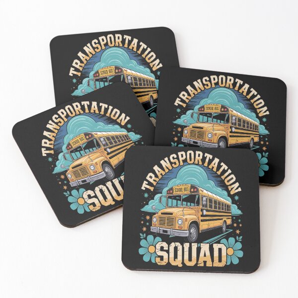 Item preview, Transportation Squad Bus Aide Back To School matching designed and sold by gandebro.