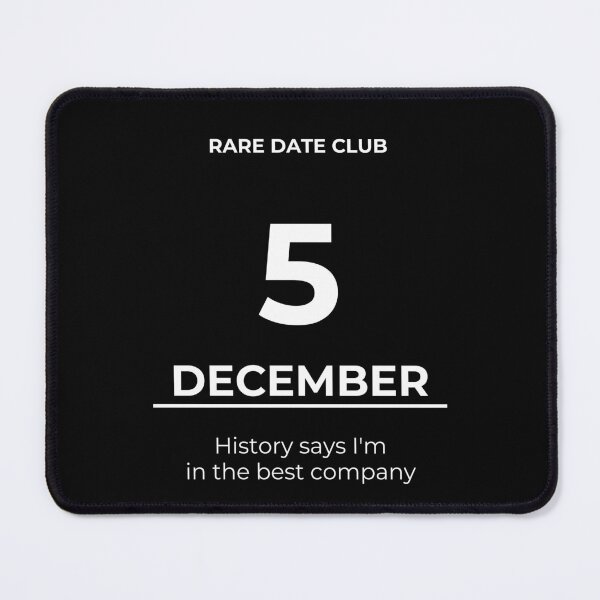 Item preview, Rare Date Club – December 5 designed and sold by ariksworld.