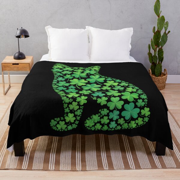 Item preview, Green Cat Shamrock Kitten St Patricks Day Men Women Kids designed and sold by clothesy7.
