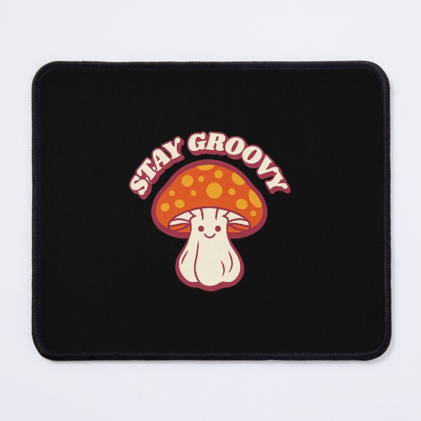 Item preview, Stay Groovy Retro Mushroom Design designed and sold by brelihebanac.