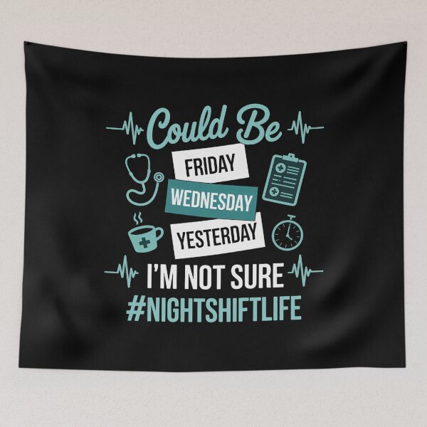 Item preview, Funny Nursing Life Squad Nurse Week designed and sold by tiekanamac.