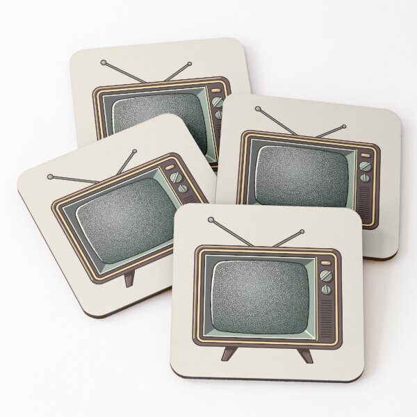Item preview, Old Vintage TV Static Screen designed and sold by MamSelle.