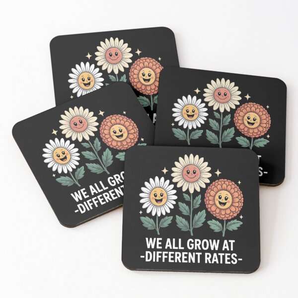 Item preview, We All Grow At Different Rates Back To School Teacher designed and sold by gandebro.