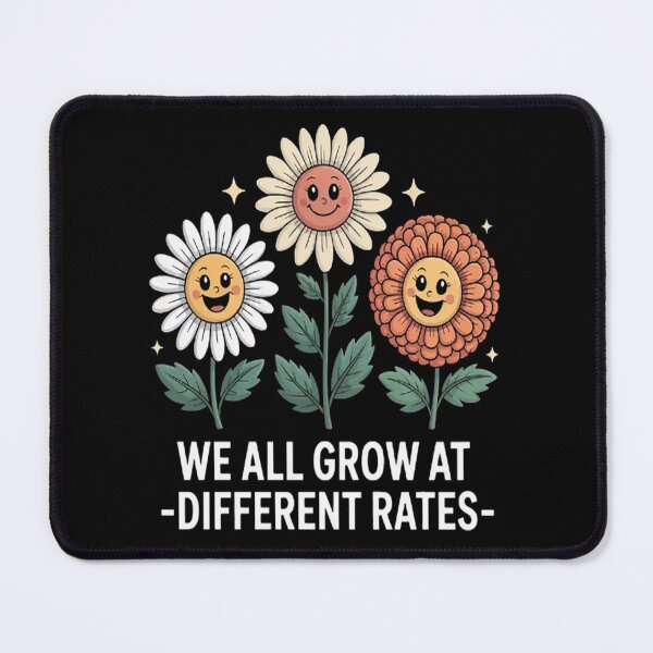 Item preview, We All Grow At Different Rates Back To School Teacher designed and sold by gandebro.