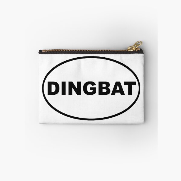 Item preview, Dingbat Oval European Style Car Sticker designed and sold by BankrobberGus.