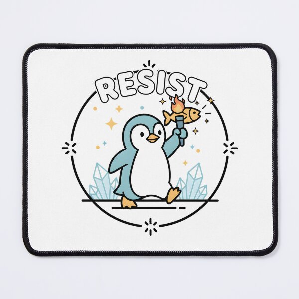 Item preview, Resist-Penguin  designed and sold by THREE LITTLE BEANS.