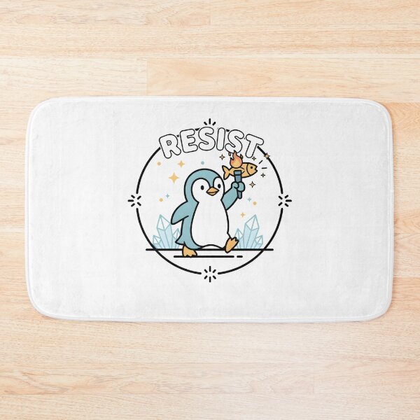 Item preview, Resist-Penguin  designed and sold by THREE LITTLE BEANS.