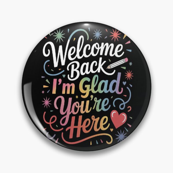 Item preview, Welcome Back I'm Glad You're Here Back To School Teacher designed and sold by gandebro.