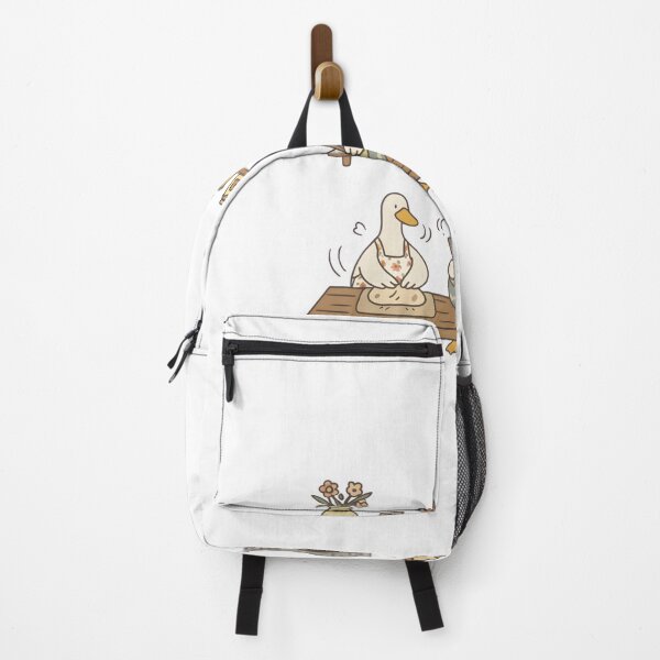 Item preview, Cozy Cottagecore Ducks Baking - Whimsical Kitchen Trio Illustration designed and sold by RectifyFashions.