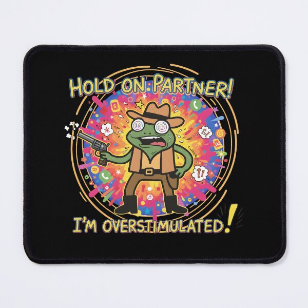 Item preview, Hold-On-Partner-Im-Overstimulated designed and sold by THREE LITTLE BEANS.