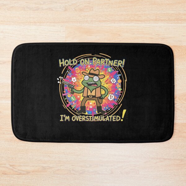 Item preview, Hold-On-Partner-Im-Overstimulated designed and sold by THREE LITTLE BEANS.
