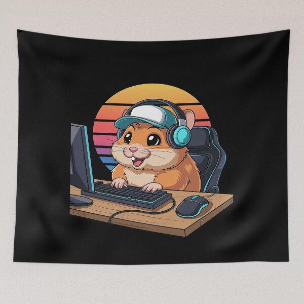Item preview, Capybara Funny Video Games Capibara Lovers Capy Gaming 5  designed and sold by RsFilsingerArt.