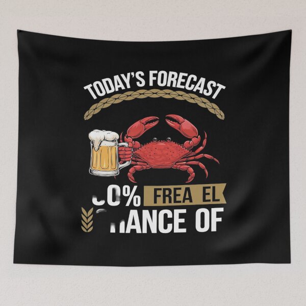 Item preview, Crabs and Beer Chesapeake Blue Crab Crabbing Men Women  designed and sold by RoyTill0Art.