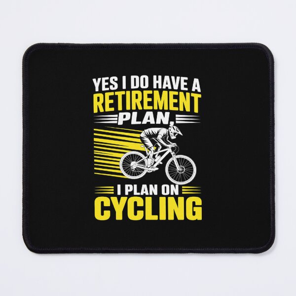 Item preview, Cycling Retirement Plan Cyclist Men Women designed and sold by MarkLeedsArt.
