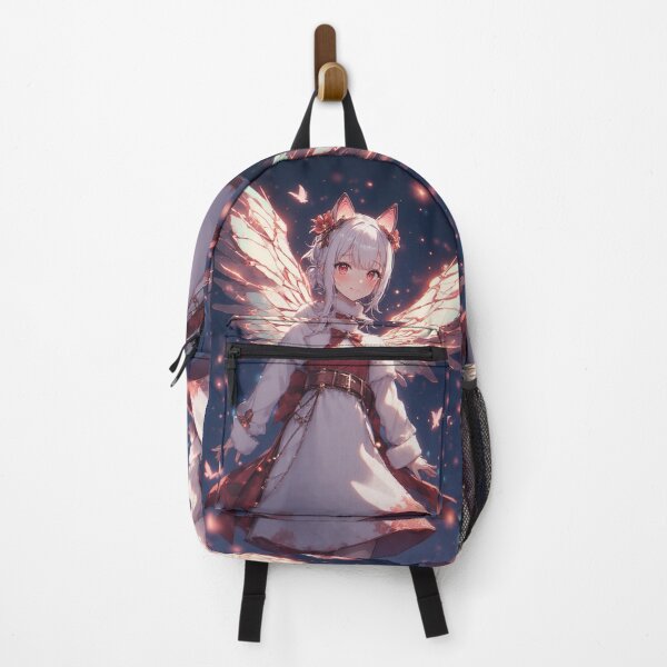 Item preview, Cute magical anime girl with crystal wings designed and sold by ArtsJulian.