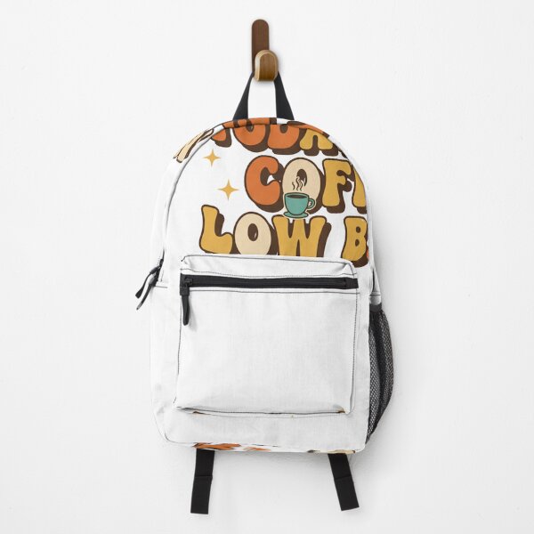 Item preview, Today I Run on Coffee & Low Battery – Funny Retro Work Design designed and sold by CoffeeShiftCo.