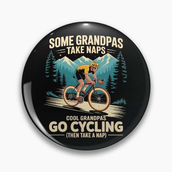 Item preview, Grandpas Go Cycling Design For Cyclist Bicycle Riding designed and sold by DigitaldeligArt.