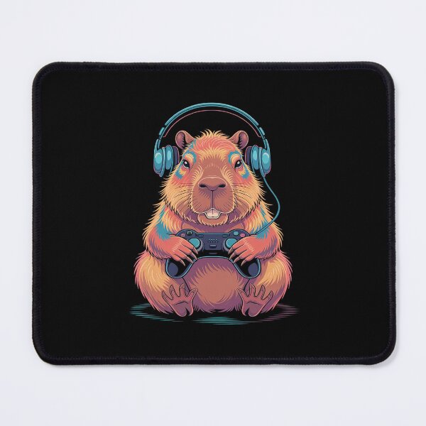 Item preview, Capybara Funny Video Games Capybara designed and sold by RsFilsingerArt.
