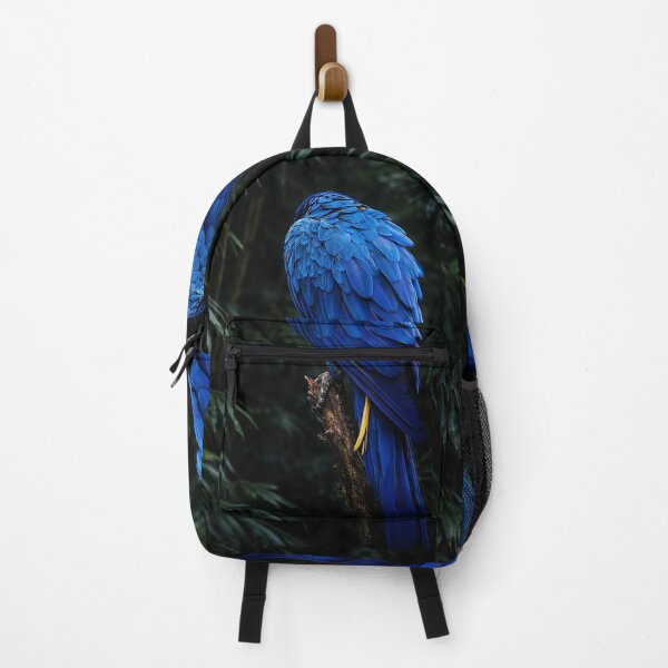 Item preview, Vibrant Macaw in Tropical Jungle – AI Generated Exotic Bird Art | Colorful Rainforest Illustration designed and sold by RoyalIndian.
