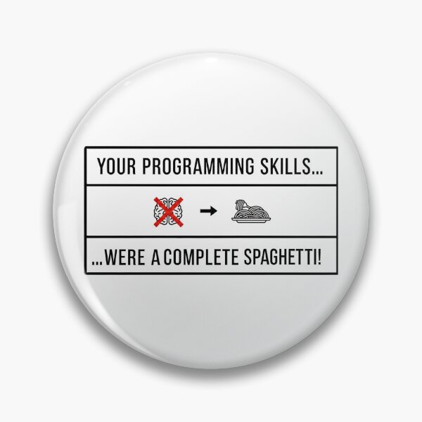 Item preview, Programming Skills ...  Complete Spaghetti! B designed and sold by clubtee.