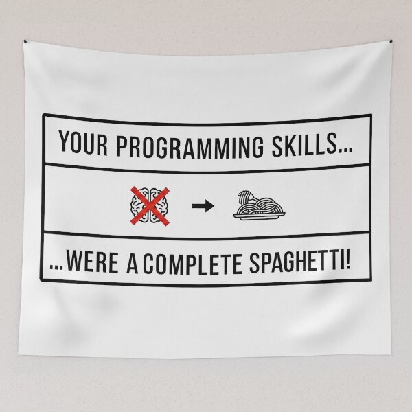 Item preview, Programming Skills ...  Complete Spaghetti! B designed and sold by clubtee.