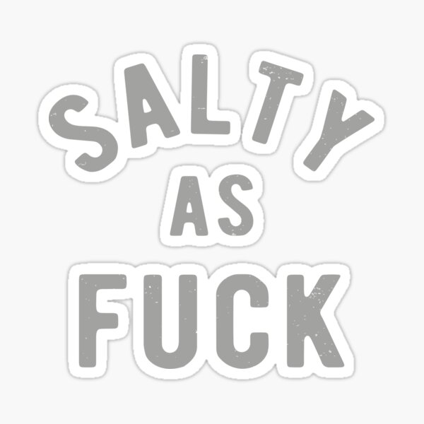 Item preview, Surf Sticker Salty designed and sold by TonySpencer.